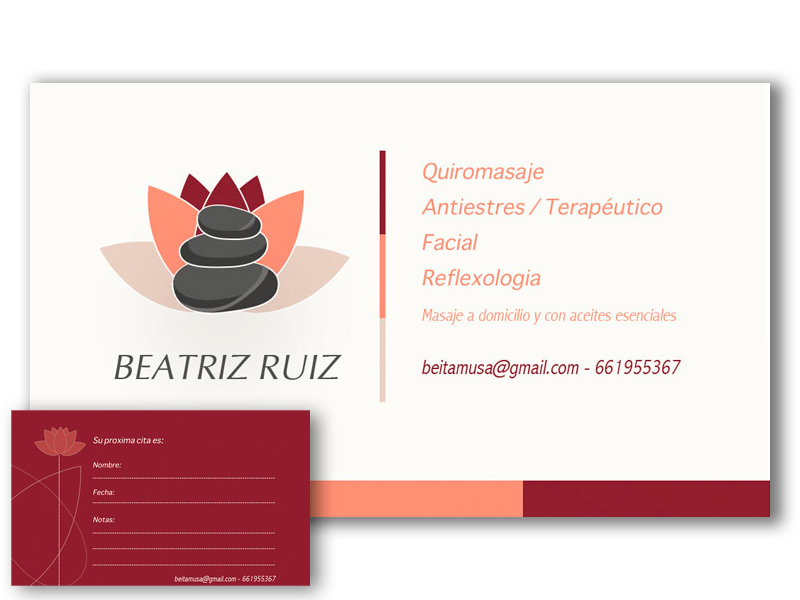 Diseño tarjeta visita