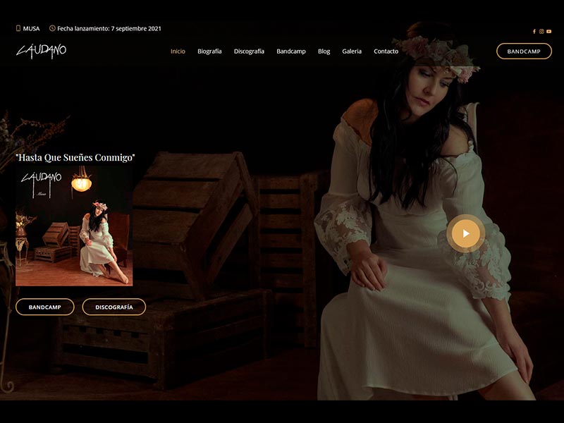 Diseño web para Láudano